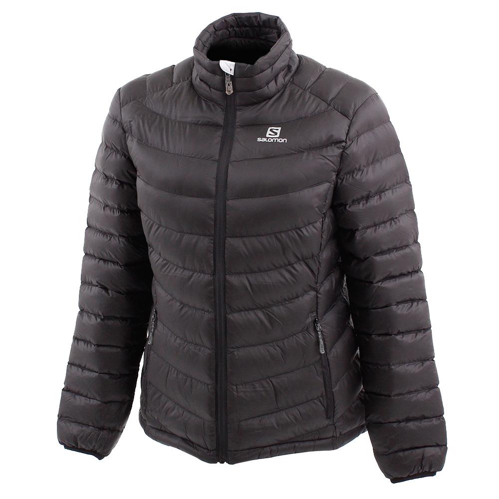 Salomon Israel AGENTA JKT W - Womens Jackets - Black (TMJD-90382)